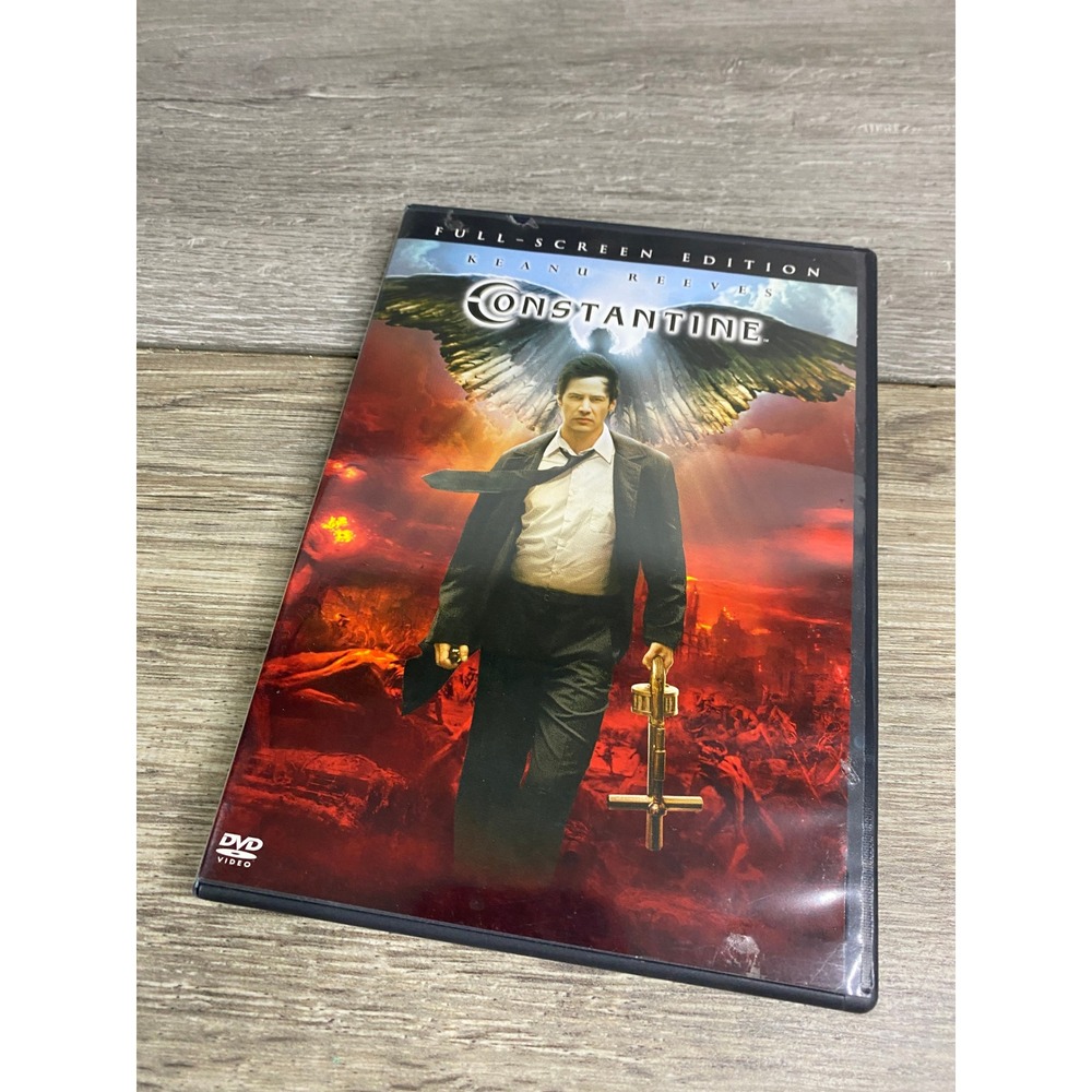 Constantine DVD Keanu‎ Reeves Full Screen Edition 2005 Warner Bros 38943 R Rated